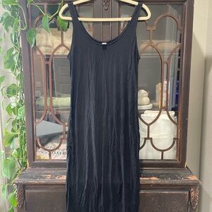 Old Navy Black Knit Maternity Dress
